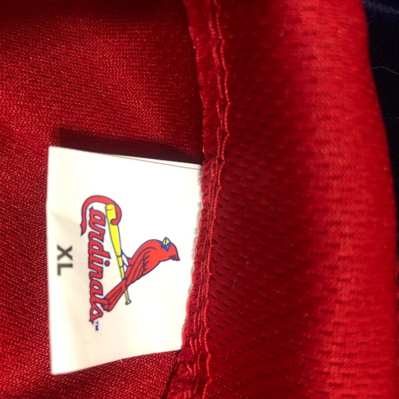 St. Louis Cardinals  jersey worn once   Cardinals sewn patch on front  rare - Picture 2 of 3